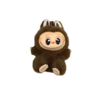 Pop Mart Labubu ‘Have A Seat’ Vinyl Plush - Rare Brown ‘Duoduo’ Colour