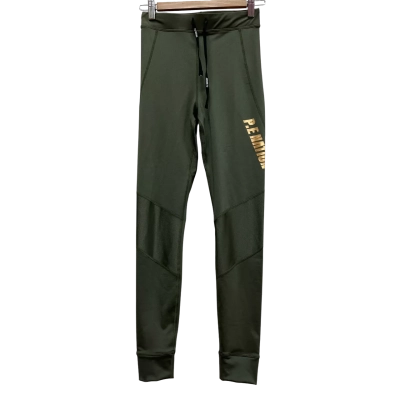 P.E Nation Womens Green Pants Size S