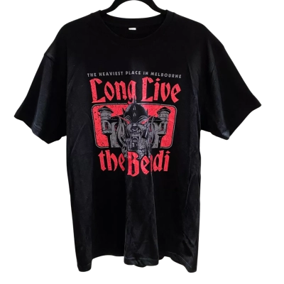 The Heaviest Place in Melbourne - Long Live Bendi ( Bendigo Pub) Mens  Size M Short Sleeve T-shirt Black  
