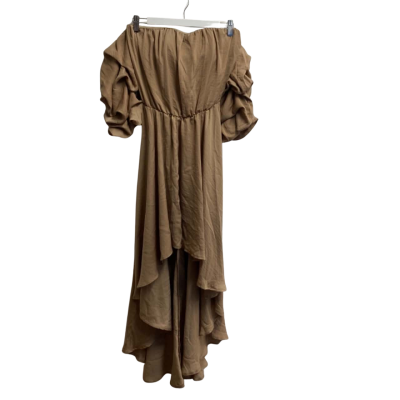 INDIKAH Womens  Size 6 Cocktail Dress Brown 