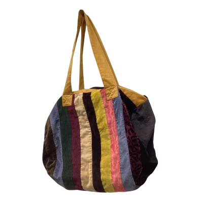 Large Boho Patchwork Handmade Shoulder Tote Bag