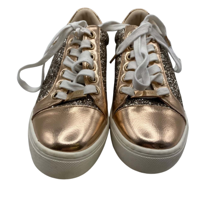 Carvela Glitter Rose Gold Shoes Size 39 CAB