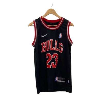 NBA Mens  Size S Basketball Jersey Black  / Red Chicago Bulls #23 Jordan