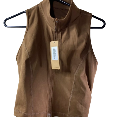  Womens  Size XXL EE Ribbed Singlet  Espresso