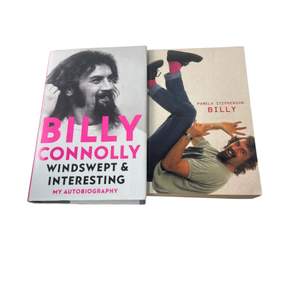 Billy Connolly books x2
