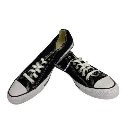 Converse Mens Size 11 Sneakers Black  / White 