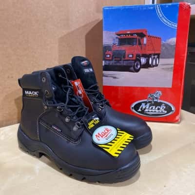 Mack Bulldog Safety Boots Mens  Size 10 Black  