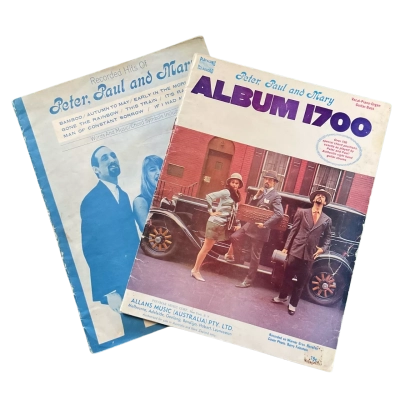 Peter, Paul and Mary Album 1700 & Hits - Sheet Music Songbooks