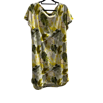 BNWT David Lawrence Womens Dress  Size L Green / Multicoloured / White / Yellow 
