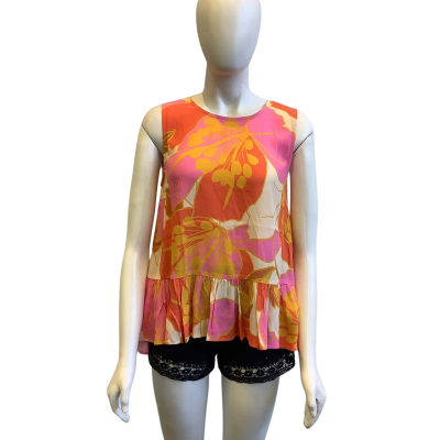 BNWT Mister Zimi Women's Size 10 Celeste Top Tahiti 