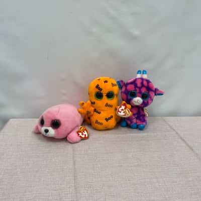 Ty Beanie Boos set of 3 soft Toys