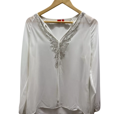 Espirit Womens  Size 10 White Top 