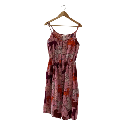 Gorman Women's "Feline Fine" Dress Size 8/Small Cheetah Print 