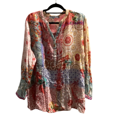NWOT Hammock & Vine Womens  Size 18 Blouse Multicoloured Paisley Pattern