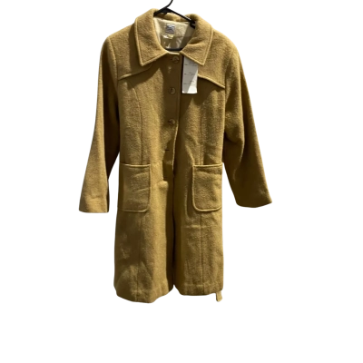 Vintage David Jones Womens  Size 12 / 14 Winter Coat Brown Please Read Description