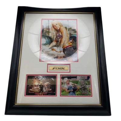 Pink Signed Poster 50x60cm 