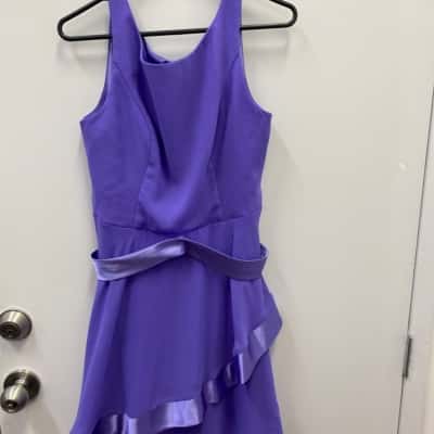 Miss Anne Womens  Size 18 Mini Dress Purple 