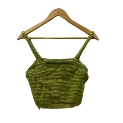 Rachel Zoe Womens  Size S Cropped Top Green 