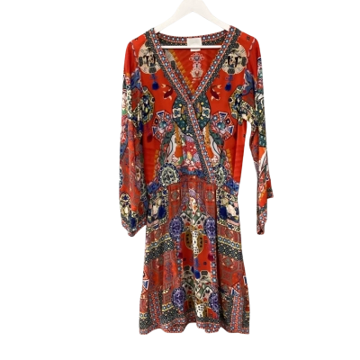Camilla Womens  Size S Long Sleeve Dress Multicoloured 
