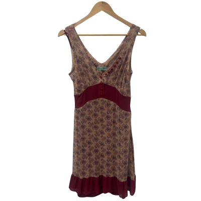 Alannah Hill Womens  Size 10 Sleeveless Dress  Multicoloured 