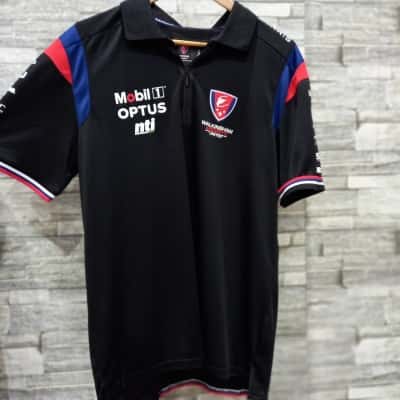  Mens Walkinshaw Andretti  Size L Short Sleeve T-shirt Black  / Blue / Red / White 