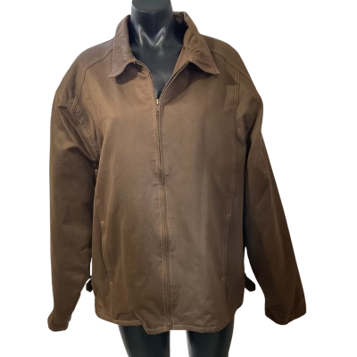  Weaver’s original  Size XL Front Zipper Brown 