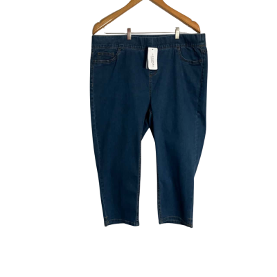 Autograph Size 18 Cropped Jeans Blue Womens