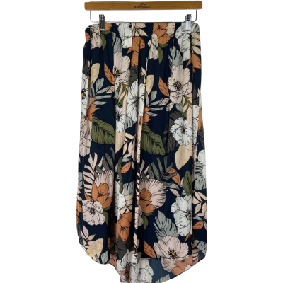 Witchery Floral Skirt with Panorama Print – Size 14