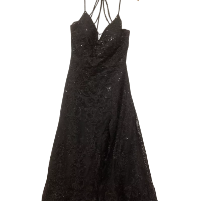 Colette Womens  Size 16 Formal Dress Black  