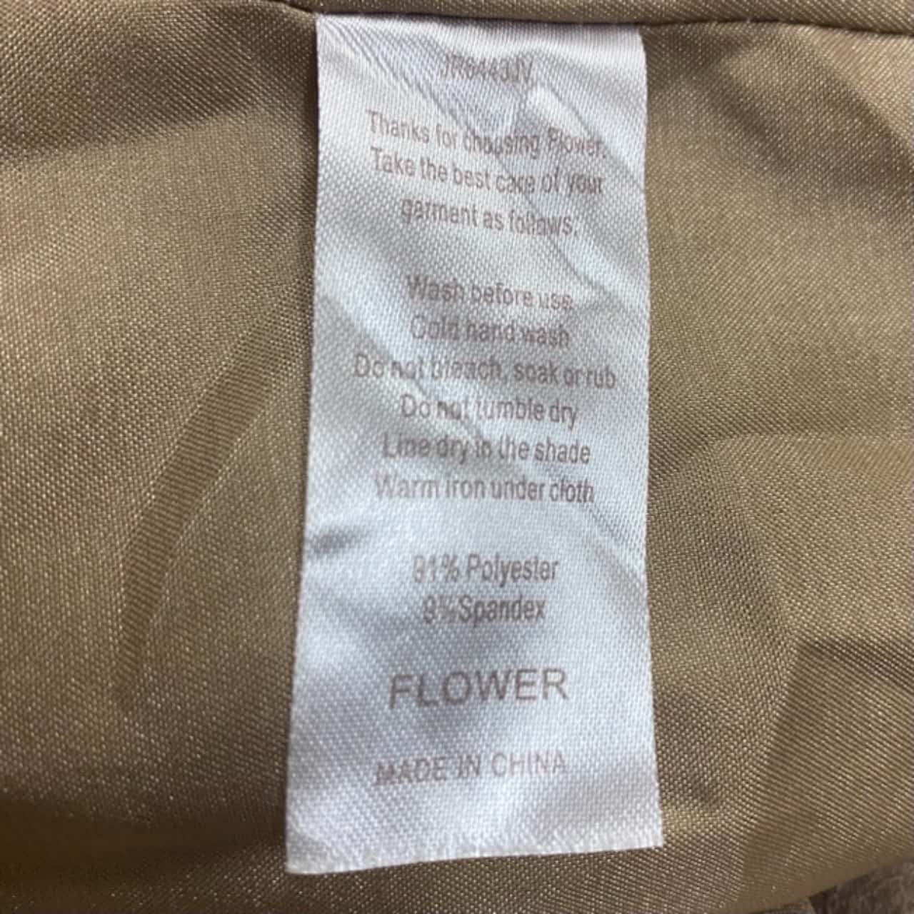 Flower Size 14 Jacket (s)