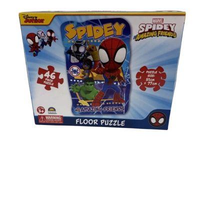 Spidey floor puzzle