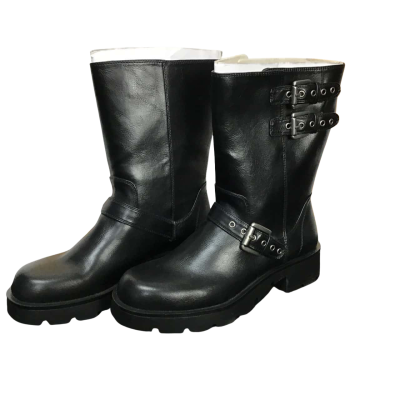 Zara Womens  Size 41 Calf Boots with Buckles