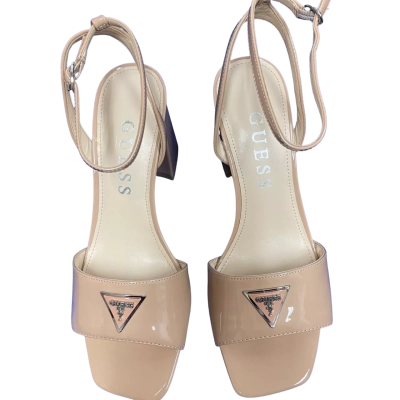 BNWT Guess Womens Size 10 M Heels Nude RRP $159.95 please see description 