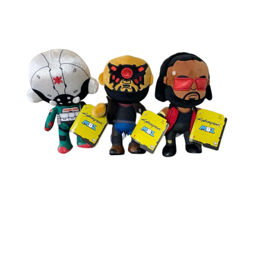 JINX- Cyberpunks - X3 -Dexter Desshawn - Traumer Team Security Specialist - Royce Plush