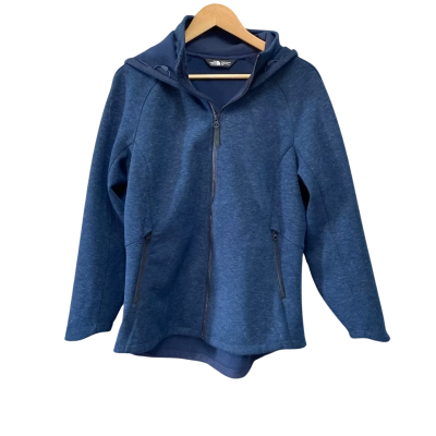 The North Face Womens  Size L Hooded Jacket Blue 