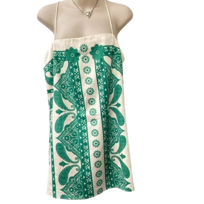 Sheike Green  Floral Mini Dress  Size 10 
