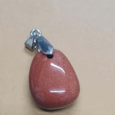  Unisex Pendant Goldstone