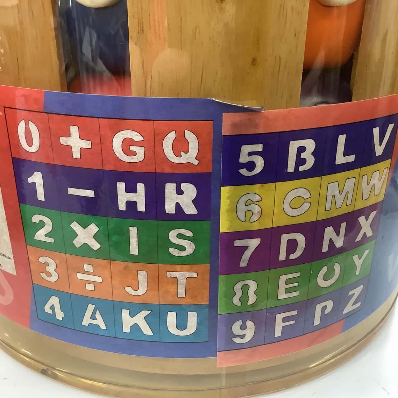 ALCO Craft Punch alphabet & numbers. 40 piece set(s)