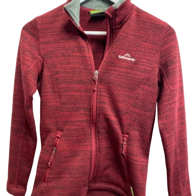Kathmandu Womens  Size 6 Front Zipper Jacket Red 
