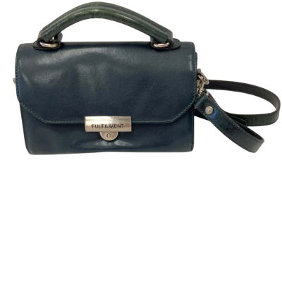  Womens "Fulfilment" Label Dark Forrest Green Hand/Crossbody Bag