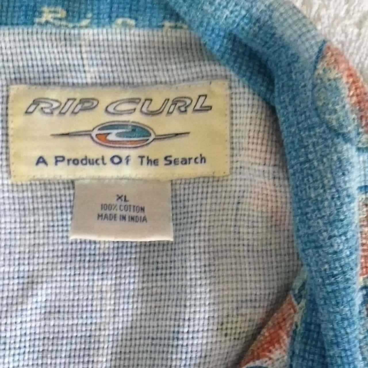 vintage rip curl shirt