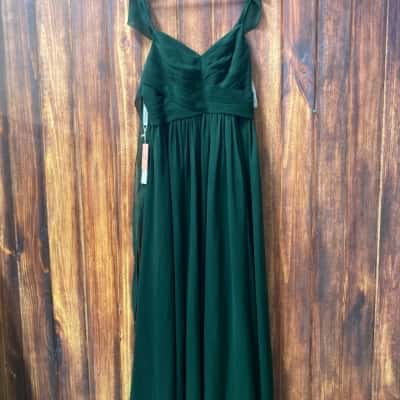 JJ's House   Size 12 Formal Dress Olive green new 