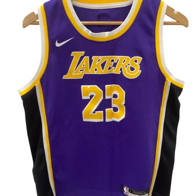 Nike Kids  Size L Sport Top Purple / Yellow 