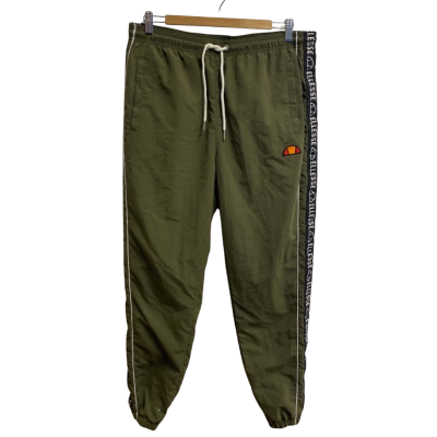Ellesse Mens  Size M DOHERTY Pants Dark Green 