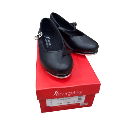 Energetiks Kids  Size 12 Black Tap Shoes Kids 