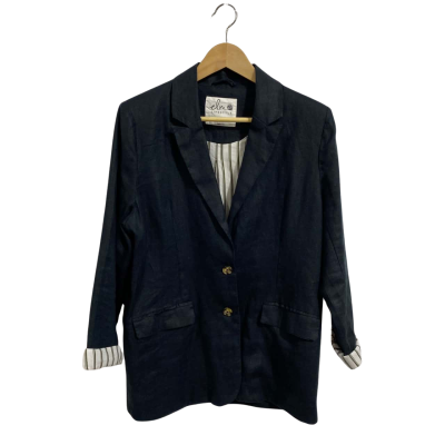 Elm Lifestyle / Womens/Size 8/Blazer/Navy Blue 