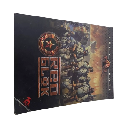 Rackham AT-43 Army Book Red Blok Soft Cover