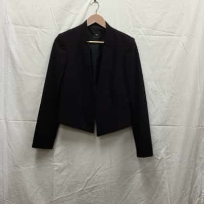 Cue Womens Size 12 Purple Jacket