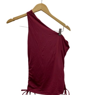 Rusty Size 6 One-shoulder Top Rhubarb RRP $59.99