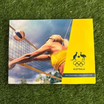 Australian 2016 Rio Olympic Team $2 Coloured Coin Collection 